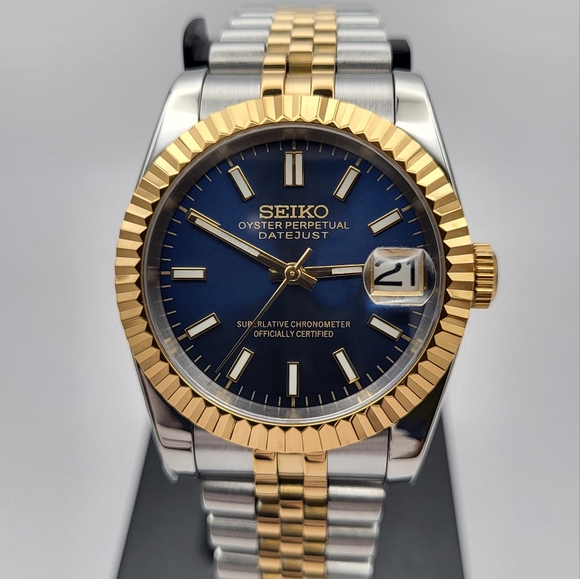 New 39mm SeikoMod Automatic Watch - Picture 1 of 11